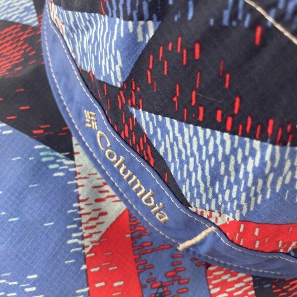 Columbia Bucket Hat Adult Small Adjustable Wide Brim Poly Stretch Colorful - Picture 5 of 8